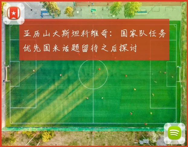 亚历山大斯坦科维奇：国家队任务优先国米话题留待之后探讨